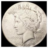 1928 Silver Peace Dollar NICELY CIRCULATED 1928 Silver Peace Dollar NICELY CIRCULATED