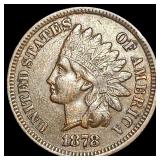 1878 Indian Head Cent NEARLY UNCIRCULATED 1878 Indian Head Cent NEARLY UNCIRCULATED