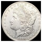 1883-S Morgan Silver Dollar CLOSELY UNCIRCULATED 1883-S Morgan Silver Dollar CLOSELY UNCIRCULATED