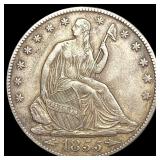 1855-O Arws Seated Liberty Half Dollar CLOSELY 1855-O Arws Seated Liberty Half Dollar CLOSELY