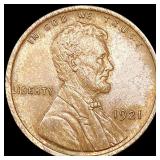 1921 Wheat Cent CLOSELY UNCIRCULATED 1921 Wheat Cent CLOSELY UNCIRCULATED