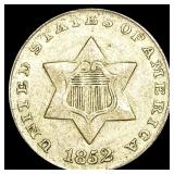 1852 Silver Three Cent LIGHTLY CIRCULATED 1852 Silver Three Cent LIGHTLY CIRCULATED