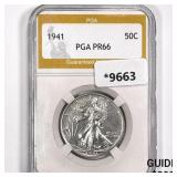 1941 Walking Liberty Half Dollar PGA PR66 1941 Walking Liberty Half Dollar PGA PR66