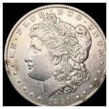 1891-CC Morgan Silver Dollar UNCIRCULATED 1891-CC Morgan Silver Dollar UNCIRCULATED
