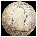 1806 Draped Bust Quarter NICELY CIRCULATED 1806 Draped Bust Quarter NICELY CIRCULATED
