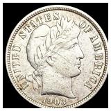 1903-O Barber Dime ABOUT UNCIRCULATED 1903-O Barber Dime ABOUT UNCIRCULATED