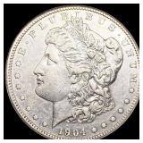 1904-S Morgan Silver Dollar CLOSELY UNCIRCULATED 1904-S Morgan Silver Dollar CLOSELY UNCIRCULATED