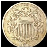 1868 Shield Nickel NICELY CIRCULATED 1868 Shield Nickel NICELY CIRCULATED