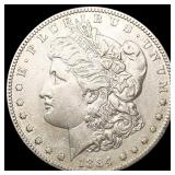 1884-S Morgan Silver Dollar CLOSELY UNCIRCULATED 1884-S Morgan Silver Dollar CLOSELY UNCIRCULATED