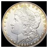 1893-O Morgan Silver Dollar CLOSELY UNCIRCULATED 1893-O Morgan Silver Dollar CLOSELY UNCIRCULATED