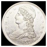 1837 Capped Bust Half Dollar UNCIRCULATED 1837 Capped Bust Half Dollar UNCIRCULATED