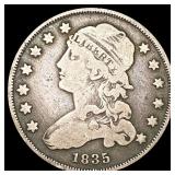 1835 Capped Bust Quarter NICELY CIRCULATED 1835 Capped Bust Quarter NICELY CIRCULATED