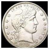 1911 Barber Quarter UNCIRCULATED 1911 Barber Quarter UNCIRCULATED