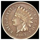 1863 Indian Head Cent LIGHTLY CIRCULATED 1863 Indian Head Cent LIGHTLY CIRCULATED
