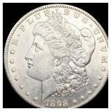 1898-S Morgan Silver Dollar UNCIRCULATED 1898-S Morgan Silver Dollar UNCIRCULATED
