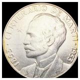 1935 Cuba Silver 1 Peso UNCIRCULATED 1935 Cuba Silver 1 Peso UNCIRCULATED
