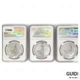 2023 Set (3) 1oz G.B. S2£ NGC GEM UNC Q. 2023 Set (3) 1oz G.B. S2£ NGC GEM UNC Q.