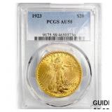 1923 $20 Gold Double Eagle PCGS AU58 1923 $20 Gold Double Eagle PCGS AU58