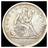 1845-O Seated Liberty Quarter LIGHTLY CIRCULATED 1845-O Seated Liberty Quarter LIGHTLY CIRCULATED