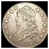 1818 Capped Bust Half Dollar LIGHTLY CIRCULATED 1818 Capped Bust Half Dollar LIGHTLY CIRCULATED