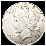 1935-S Silver Peace Dollar UNCIRCULATED 1935-S Silver Peace Dollar UNCIRCULATED