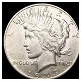 1935-S Silver Peace Dollar CLOSELY UNCIRCULATED 1935-S Silver Peace Dollar CLOSELY UNCIRCULATED