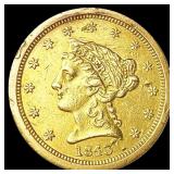 1843-O $2.50 Gold Quarter Eagle LIGHTLY 1843-O $2.50 Gold Quarter Eagle LIGHTLY