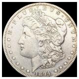 1894-S Morgan Silver Dollar CLOSELY UNCIRCULATED 1894-S Morgan Silver Dollar CLOSELY UNCIRCULATED