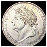 1821 G.B. Silver Secundo Crown UNCIRCULATED 1821 G.B. Silver Secundo Crown UNCIRCULATED