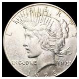 1926-S Silver Peace Dollar UNCIRCULATED 1926-S Silver Peace Dollar UNCIRCULATED
