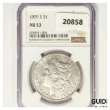 1899-S Morgan Silver Dollar NGC AU53 1899-S Morgan Silver Dollar NGC AU53