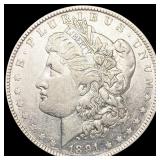1891-O Morgan Silver Dollar CLOSELY UNCIRCULATED 1891-O Morgan Silver Dollar CLOSELY UNCIRCULATED