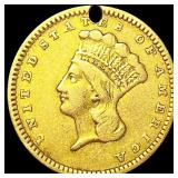 1857 Rare Gold Dollar NICELY CIRCULATED 1857 Rare Gold Dollar NICELY CIRCULATED