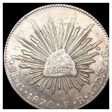 1870 Mexico Silver 8 Reales LIGHTLY CIRCULATED 1870 Mexico Silver 8 Reales LIGHTLY CIRCULATED