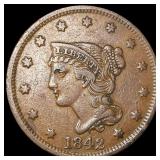 1842 Sml Date Large Cent CLOSELY UNCIRCULATED 1842 Sml Date Large Cent CLOSELY UNCIRCULATED