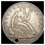 1871 Seated Liberty Half Dollar LIGHTLY 1871 Seated Liberty Half Dollar LIGHTLY