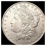 1894-O Morgan Silver Dollar CLOSELY UNCIRCULATED 1894-O Morgan Silver Dollar CLOSELY UNCIRCULATED