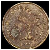 1873 Open 3 Indian Head Cent LIGHTLY CIRCULATED 1873 Open 3 Indian Head Cent LIGHTLY CIRCULATED