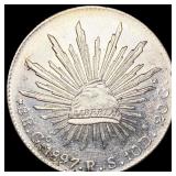1897 Mexico Silver 8 Reales UNCIRCULATED 1897 Mexico Silver 8 Reales UNCIRCULATED