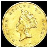 1855 Rare Gold Dollar HIGH GRADE 1855 Rare Gold Dollar HIGH GRADE