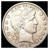 1903-O Barber Quarter LIGHTLY CIRCULATED 1903-O Barber Quarter LIGHTLY CIRCULATED