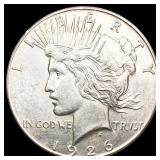 1926-S Silver Peace Dollar UNCIRCULATED 1926-S Silver Peace Dollar UNCIRCULATED