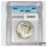 1941 Walking Liberty Half Dollar ICG MS64 1941 Walking Liberty Half Dollar ICG MS64