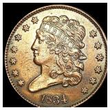 1834 Classic Head Half Cent UNCIRCULATED 1834 Classic Head Half Cent UNCIRCULATED
