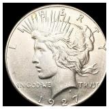 1927 Silver Peace Dollar UNCIRCULATED 1927 Silver Peace Dollar UNCIRCULATED