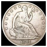1877-S Seated Liberty Half Dollar LIGHTLY 1877-S Seated Liberty Half Dollar LIGHTLY