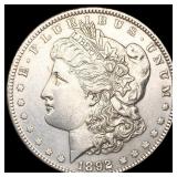 1892 Morgan Silver Dollar UNCIRCULATED 1892 Morgan Silver Dollar UNCIRCULATED