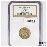 1937-D Buffalo Nickel NGC VF35 3 Legs 1937-D Buffalo Nickel NGC VF35 3 Legs
