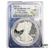 2022-W ASE PCGS PR70 DCAM, 1st Day 2022-W ASE PCGS PR70 DCAM, 1st Day