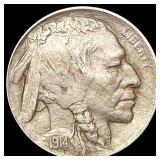 1914-D Buffalo Nickel ABOUT UNCIRCULATED 1914-D Buffalo Nickel ABOUT UNCIRCULATED